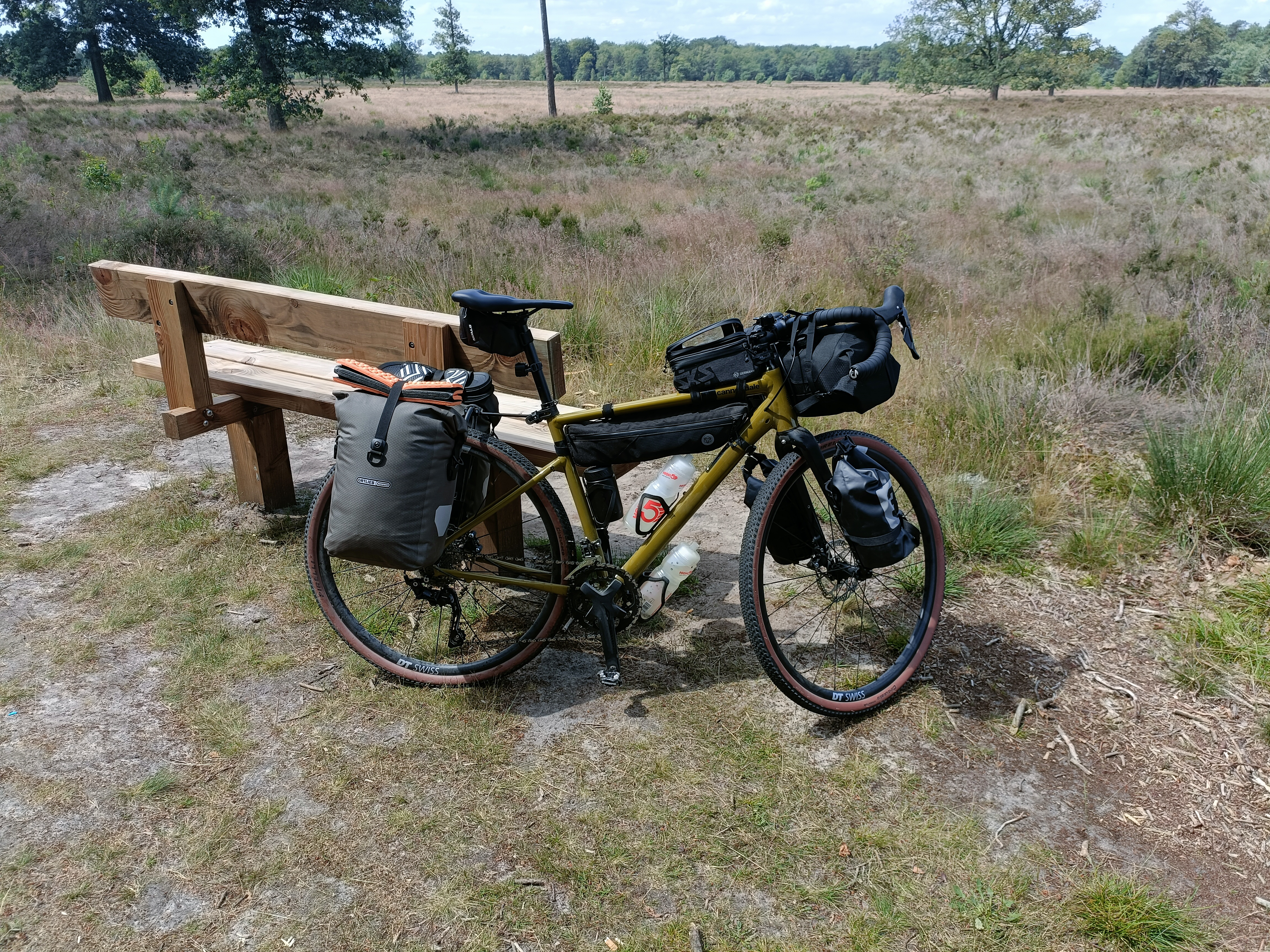 Korte bikepacking avontuur